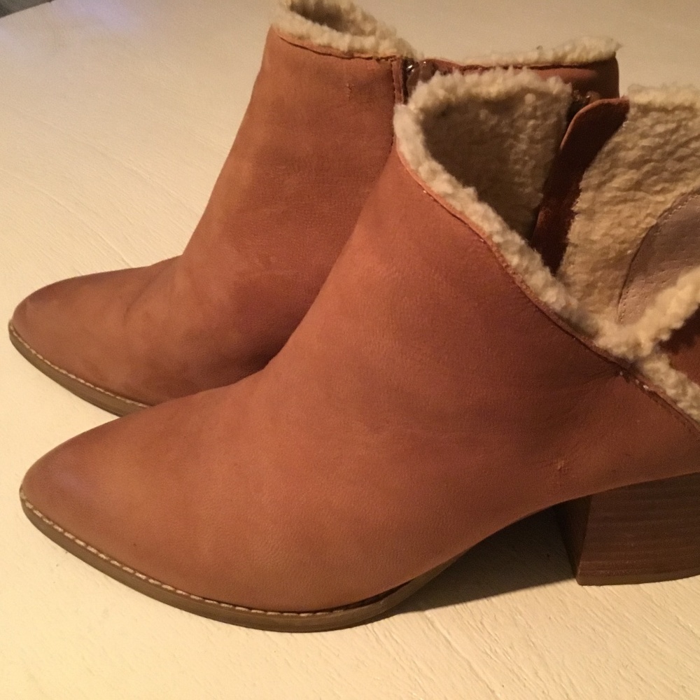 Shearling Suede Boots by Seychelles